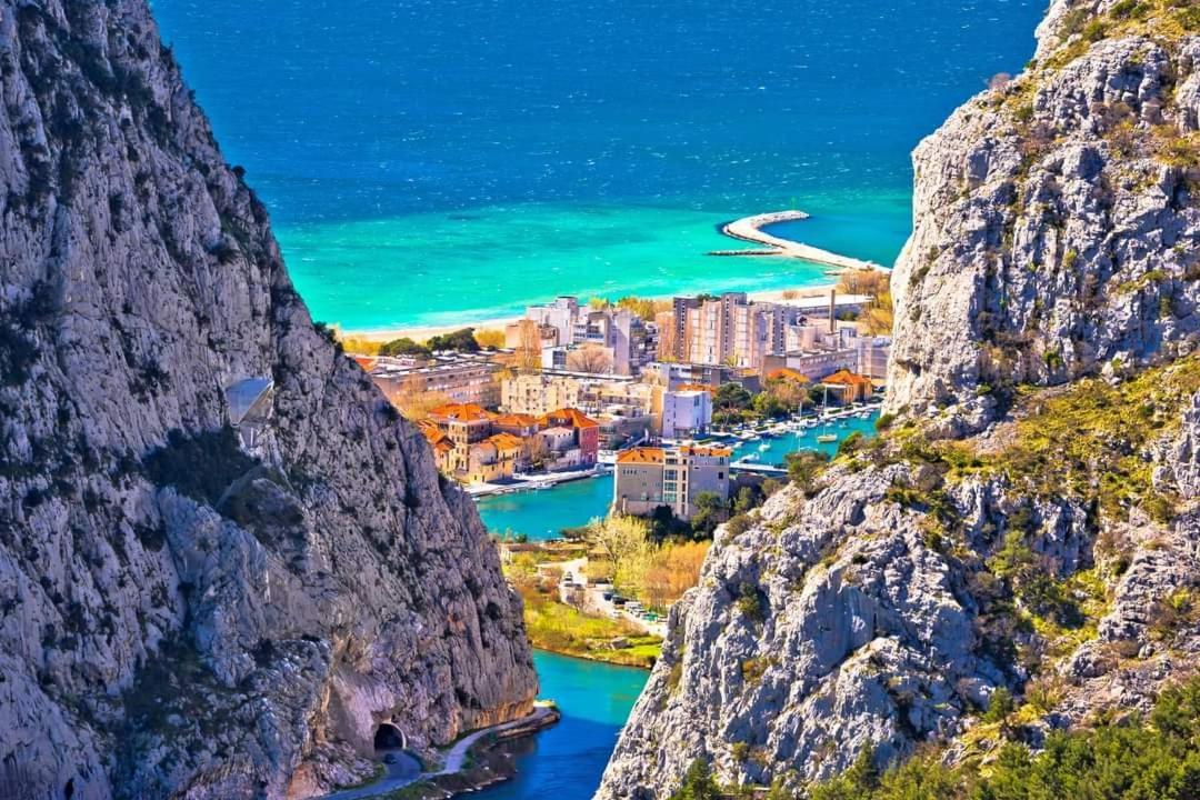 Apartmán Amazing Sea View Omiš Exteriér fotografie