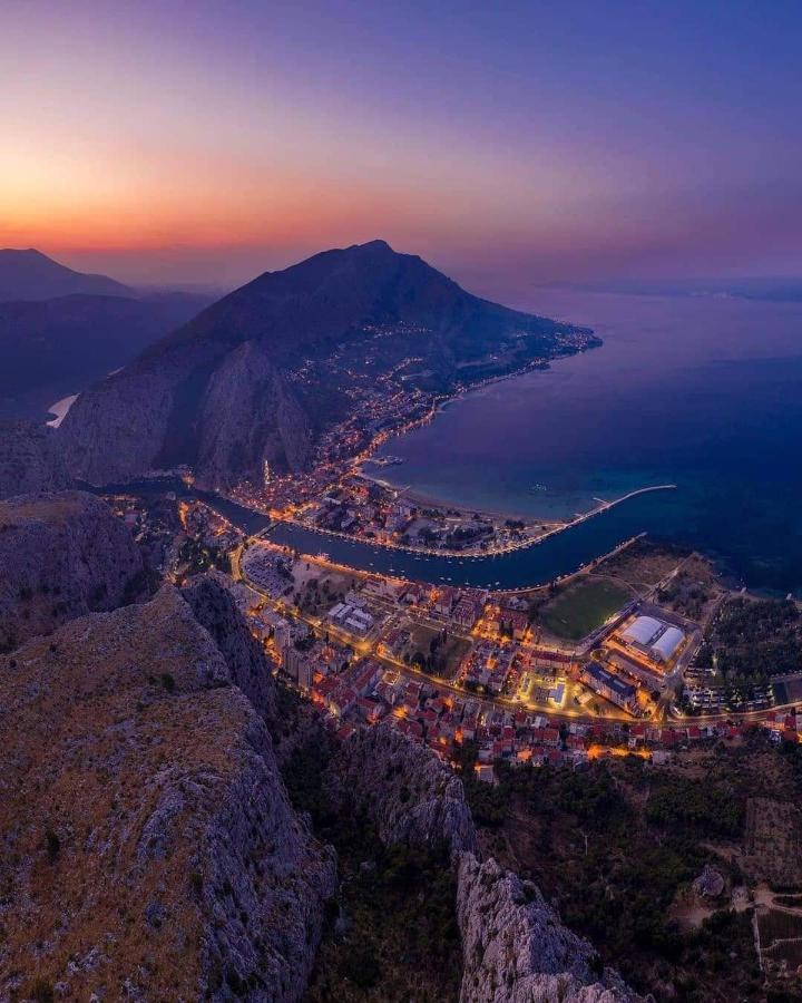 Apartmán Amazing Sea View Omiš Exteriér fotografie