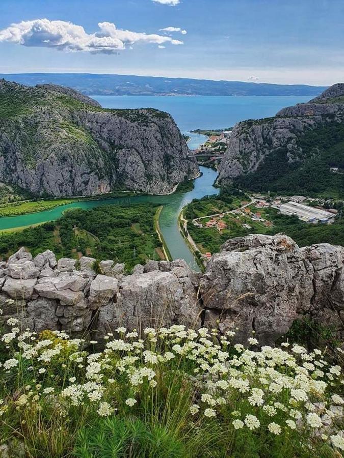 Apartmán Amazing Sea View Omiš Exteriér fotografie