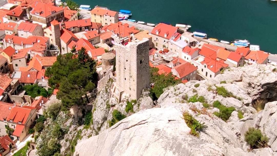 Apartmán Amazing Sea View Omiš Exteriér fotografie
