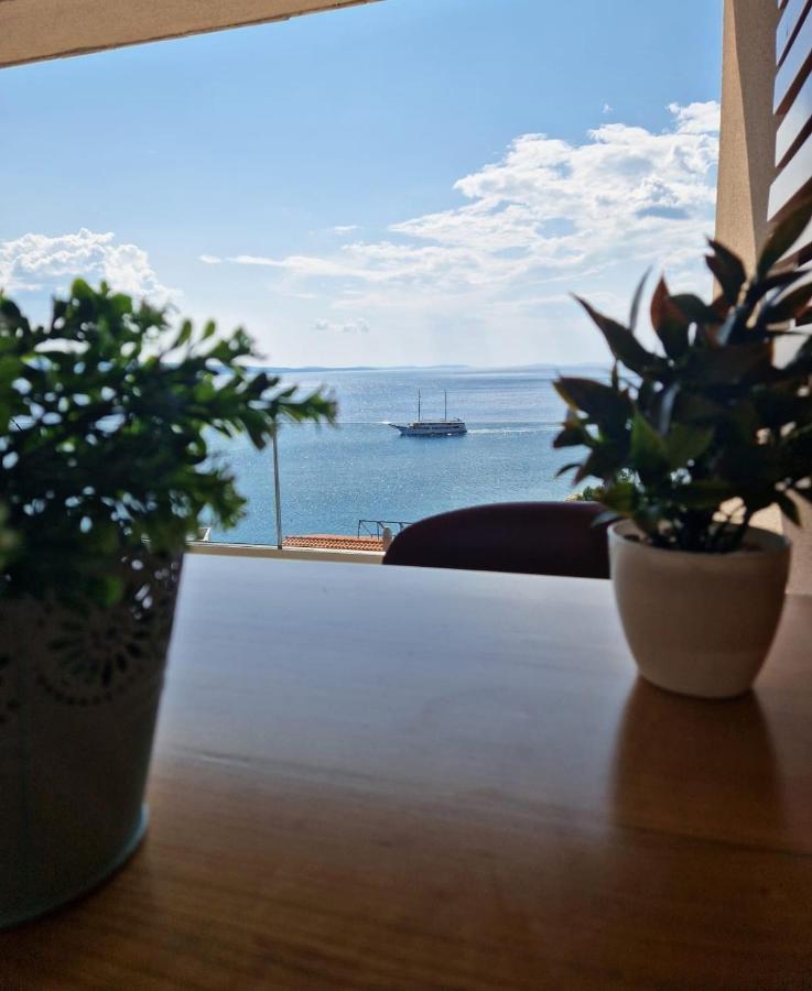 Apartmán Amazing Sea View Omiš Exteriér fotografie