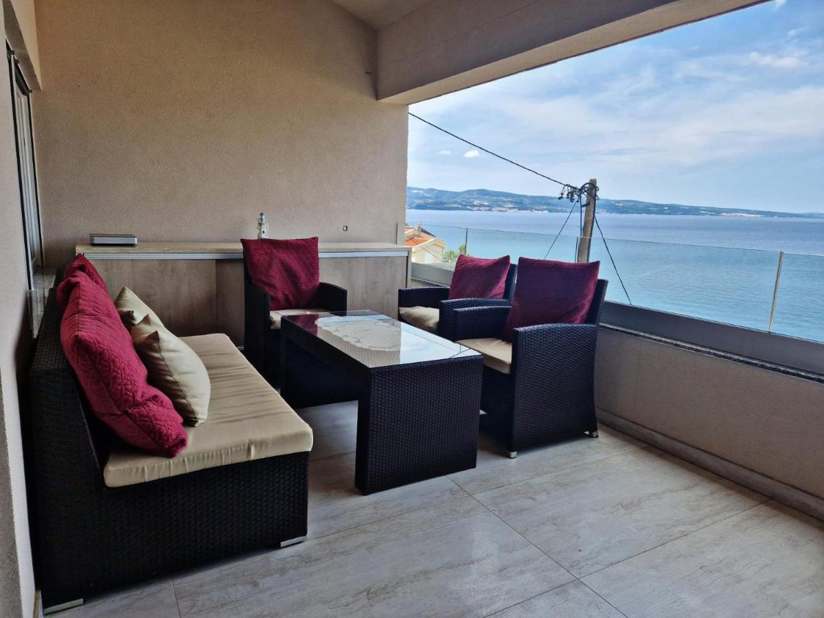 Apartmán Amazing Sea View Omiš Exteriér fotografie